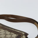 GUCCI GG Supreme Web Sherry Line Bag PVC Beige Gold 14 01 4085 Auth 151002-14