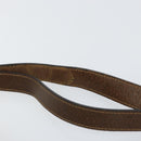 GUCCI GG Supreme Web Sherry Line Bag PVC Beige Gold 14 01 4085 Auth 151002-8