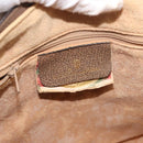 GUCCI GG Supreme Web Sherry Line Boston Bag PVC Beige Gold 39 02 007 Auth 151003-18