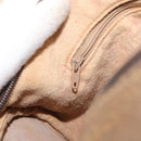 GUCCI GG Supreme Web Sherry Line Boston Bag PVC Beige Gold 39 02 007 Auth 151003-21