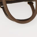 GUCCI GG Supreme Web Sherry Line Boston Bag PVC Beige Gold 39 02 007 Auth 151003-7