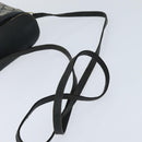 GUCCI GG Supreme Sherry Line Shoulder Bag PVC Navy Gold 904 02 070 Auth 151004-7