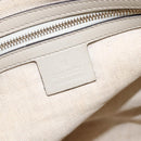 GUCCI GG Canvas Web Sherry Line Pretty Bag Beige Gold 257065 Auth 151008-17