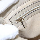 GUCCI GG Canvas Web Sherry Line Pretty Bag Beige Gold 257065 Auth 151008-18