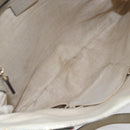 GUCCI GG Canvas Web Sherry Line Pretty Bag Beige Gold 257065 Auth 151008-11