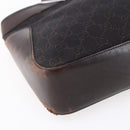 GUCCI GG Canvas Hand Bag Dark Brown Gold 73983 Auth 151009-11