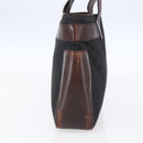 GUCCI GG Canvas Hand Bag Dark Brown Gold 73983 Auth 151009-4