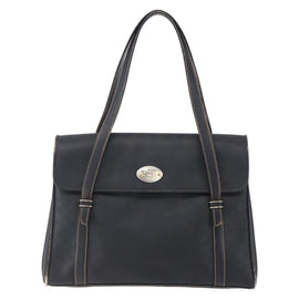 GUCCI Micro GG Supreme Hand Bag PVC Leather Black Gold 000 46 4857 Auth 151011 - 0