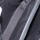 GUCCI GG Canvas Bamboo Tote Bag Black Silver Auth 151015-18