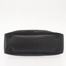 GUCCI GG Canvas Bamboo Tote Bag Black Silver Auth 151015-9