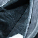 GUCCI Bamboo Hand Bag Leather Black Gold 002 123 0322 Auth 151016-11