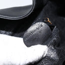 GUCCI Bamboo Shoulder Bag Leather 2way Black Gold 001 0166 1638 Auth 151017-12