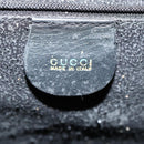 GUCCI Bamboo Backpack Nylon Leather Black Gold 003 58 0016 Auth 151020-22