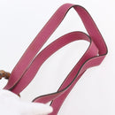 GUCCI Bamboo Backpack Suede Pink Gold 003 2058 0030 Auth 151021-14