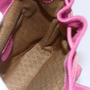 GUCCI Bamboo Backpack Suede Pink Gold 003 2058 0030 Auth 151021-20