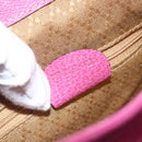 GUCCI Bamboo Backpack Suede Pink Gold 003 2058 0030 Auth 151021-12