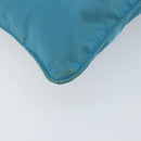 PRADA Shoulder Bag Nylon Light Blue Silver Auth 151024-15