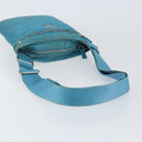 PRADA Shoulder Bag Nylon Light Blue Silver Auth 151024-7