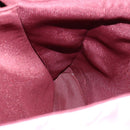 PRADA Tote Bag Nylon Pink Silver Auth 151026-19