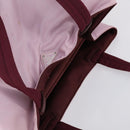 PRADA Tote Bag Nylon Pink Silver Auth 151026-6