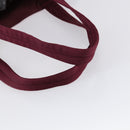 PRADA Tote Bag Nylon Pink Silver Auth 151026-7