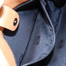 LOEWE Anagram Hand Bag Leather Beige Gold Auth 151027-21