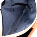 LOEWE Anagram Hand Bag Leather Beige Gold Auth 151027-22