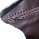 BALLY Quilted Chain Shoulder Bag Leather Ivory Gold Auth 151031-16