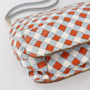 BOTTEGA VENETA INTRECCIATO Shoulder Bag Leather Multicolor Gold Auth 151033-15