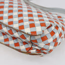 BOTTEGA VENETA INTRECCIATO Shoulder Bag Leather Multicolor Gold Auth 151033-16