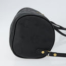 MCM Vicetos Logogram Shoulder Bag PVC Black Gold Auth 151037-3