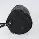 MCM Vicetos Logogram Shoulder Bag PVC Black Gold Auth 151037-4