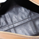 CELINE Macadam Canvas Boston Bag PVC Beige Gold Auth 151046-10