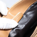 CELINE Macadam Canvas Shoulder Bag PVC Beige Gold Auth 151047-12