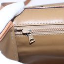 CELINE Macadam Canvas Shoulder Bag PVC Leather Brown Gold Auth 151050-15
