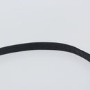 Christian Dior Trotter Canvas Shoulder Bag Navy Gold Auth 151054-8