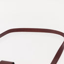 Christian Dior Trotter Canvas Umhängetasche Rot Gold Auth 151058-8