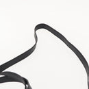 CELINE Hand Bag Leather 2way Black Gold Auth 151063-15