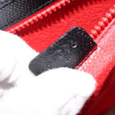 CELINE Hand Bag Leather 2way Black Gold Auth 151063-12