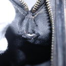 FENDI Pecan Canvas mini Boston Bag PVC Brown Gold black Auth 151067-20