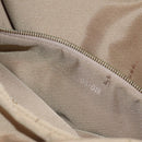 FENDI Zucchino Canvas Boston Bag PVC 2way Orange Gold Auth 151071-12