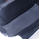 GIVENCHY Hand Bag Leather Black Gold Auth 151079-12