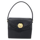 GIVENCHY Handtas Leer Zwart Goud Authentiek 151079-13