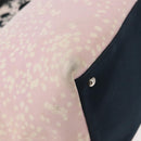 CHANEL High Summer Tote Bag Canvas Pink Silver CC Auth 151080-10