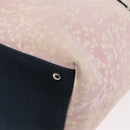 CHANEL High Summer Tote Bag Canvas Pink Silver CC Auth 151080-13