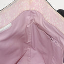 CHANEL High Summer Tote Bag Canvas Pink Silver CC Auth 151080-17