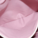 CHANEL High Summer Tote Bag Canvas Pink Silver CC Auth 151080-20