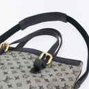 LOUIS VUITTON Monogram Mini Françoise Tote Bag 2way Blue M92208 LV Auth 151081-9