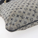 LOUIS VUITTON Monogram Mini Françoise Tote Bag 2way Blue M92208 LV Auth 151081-15
