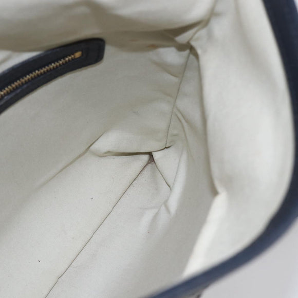 LOUIS VUITTON Monogram Mini Françoise Tote Bag 2way Blue M92208 LV Auth 151081